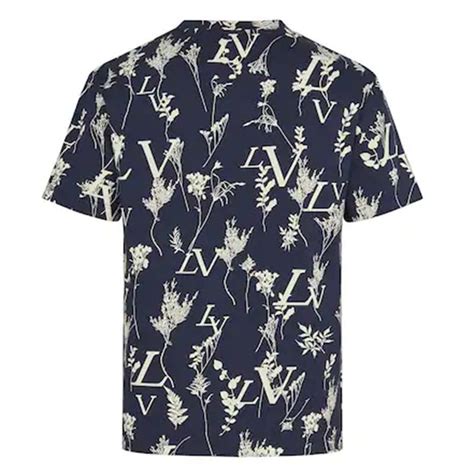 louis vuitton leaf discharge shirt|LV Printed Leaf Regular Shirt .